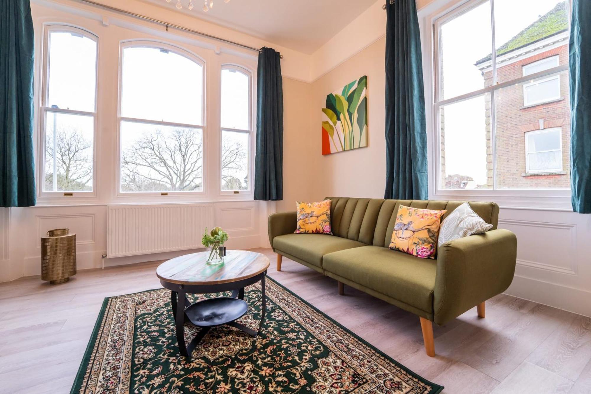 Stunning Park View Maisonette - 2 Bedrooms Great Yarmouth Bagian luar foto